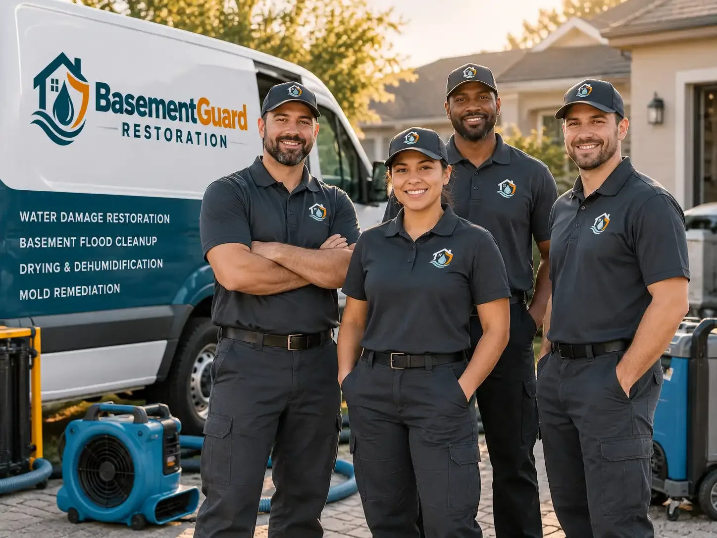 Basement Water Damage Restoration company in French Camp, MS